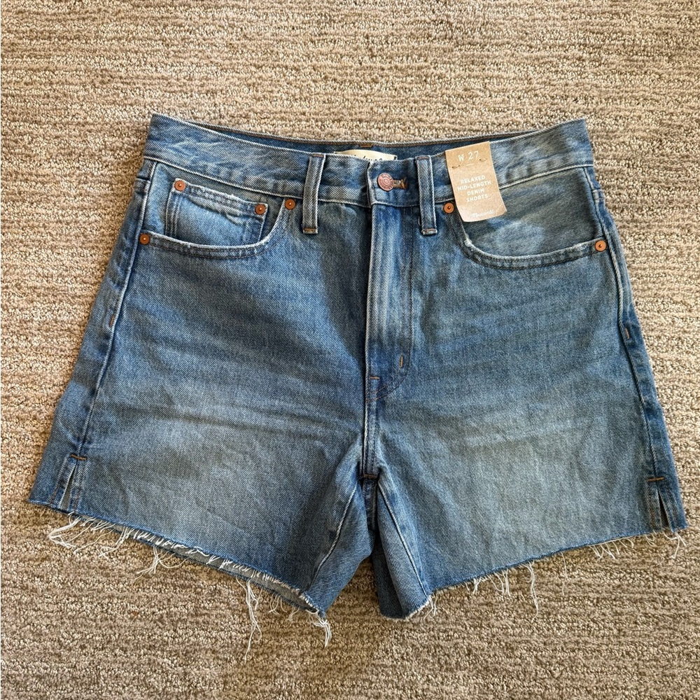 Madewell Relaxed Mid-length Denim Shorts